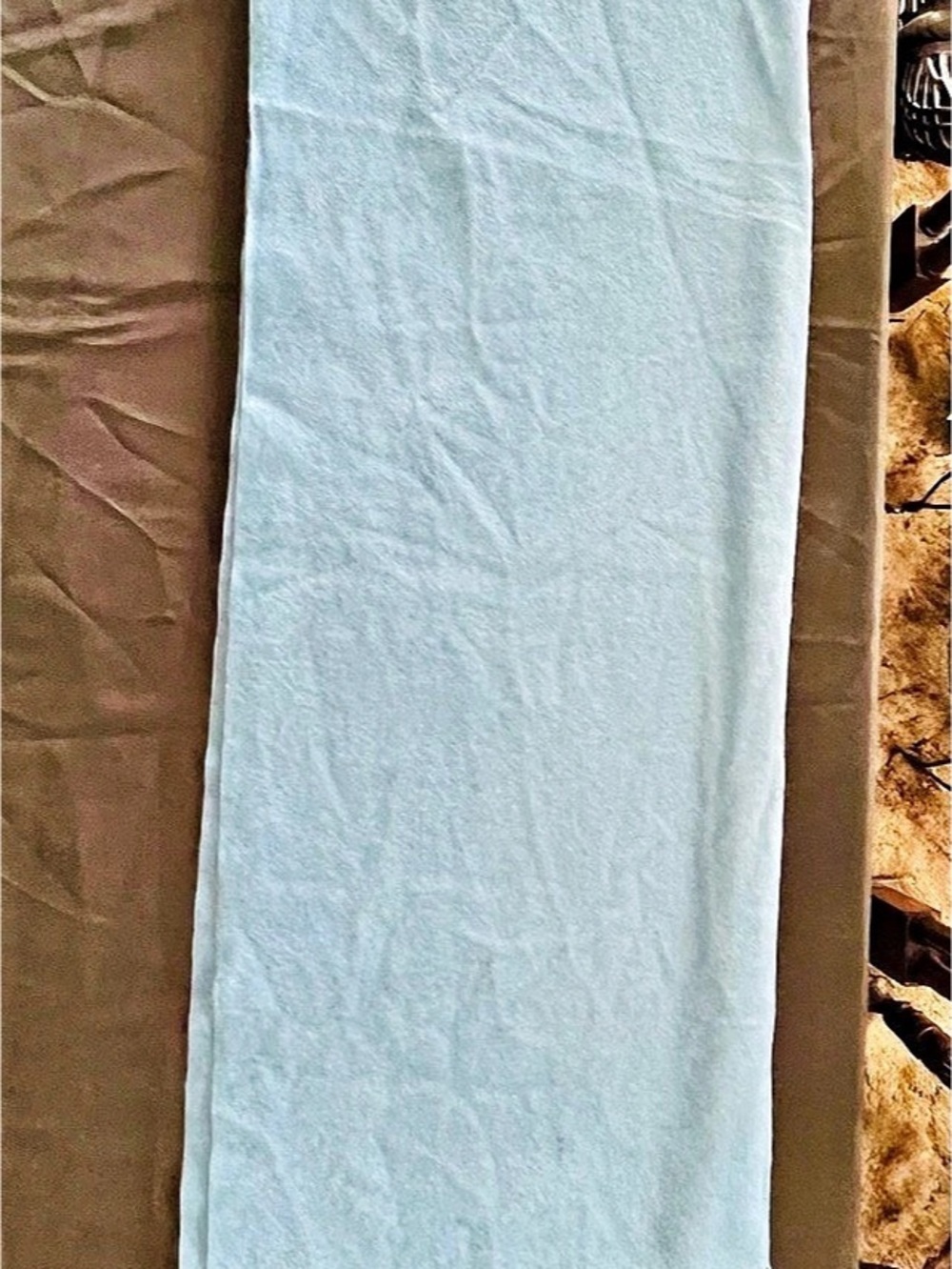 Blue Fringe Scarf - Super Soft